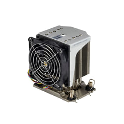 Supermicro SNK-P0081AP4 computer cooling system Processor Air cooler 9.2 cm Black, Stainless steel