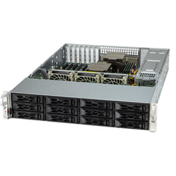 Supermicro AS-2024S-TR server barebone Socket SP3 Rack (2U) Black
