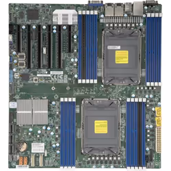 Supermicro MBD-X12DPI-NT6-O, Intel, LGA 4189, Intel® Xeon®, DDR4-SDRAM, 4 TB, DIMM