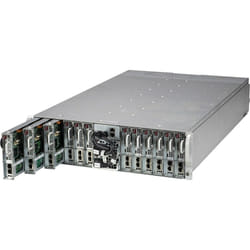 Supermicro Microcloud SuperServer SYS-530MT-H12TRF Intel C256 LGA 1200 (Socket H5) Rack (3U) Black, Metallic