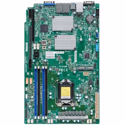 Supermicro X12STW-TF, Intel, LGA 1200 (Socket H5), Intel® Pentium®, Intel Xeon E, E-2300, DDR4-SDRAM, 128 GB