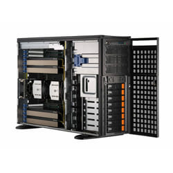 Supermicro SYS-741GE-TNRT server barebone Intel C741 LGA 4677 (Socket E) Tower Black
