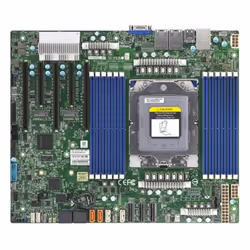 Supermicro H13SSL-NT, AMD, Socket SP5, AMD EPYC, DDR5-SDRAM, 3 TB, DIMM