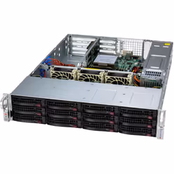 Supermicro AS-2015SV-WTNRT, AMD, AMD EPYC, DDR5-SDRAM, 576 GB, 3.5", HDD & SSD