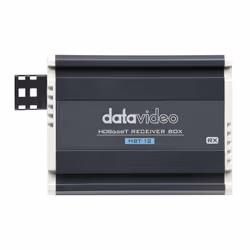 DataVideo HBT-12, 3840 x 2160 pixels, AV receiver, 100 m, Wired, Black