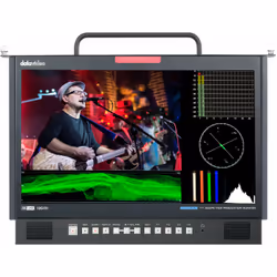 DataVideo TLM-170KM, 43.2 cm (17"), 3840 x 2160 pixels, LCD, Black