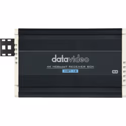 DataVideo HBT-18, 3840 x 2160 pixels, AV receiver, 100 m, Wired, Black, HDCP