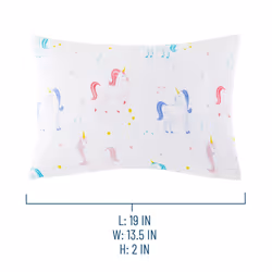 Wildkin Kids 100% Cotton Flannel Toddler Pillow Case for Boys & Girls  Measures 19 x 13.5 Inches Pillowcase for Kids  Soft & Breathable Fabric Pillowc
