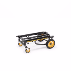 Rock-N-Roller R6RT (Mini) 8-in-1 Folding Multi-Cart/Hand Truck/Dolly/Platform Cart/29"""" to 42.5"""" Telescoping Frame/500 lbs. Load Capacity  Black