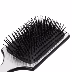 Cricket Visage 395 Paddle Hair Brush for Styling  Detangling  Blow Drying and Styling All Hair Types  Anti-static  Nylon Bristles  Aluminum Finished H