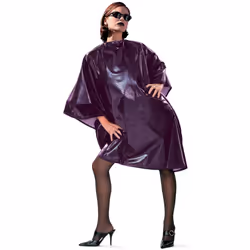 Cricket Shimmering All Purpose Salon Cape Waterproof Bleach Proof Cape  Adjustable Neck Client Gown  Crushed Violet