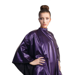 Cricket Encore All Purpose Professional Salon Cape Waterproof Bleach Proof Cape for Hair Stylist  Adjustable Neck Client Gown  Amethyst
