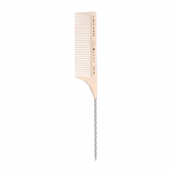 Cricket Silkomb Pro-55 Wide Tooth Rattail Comb Professional Hair Stylist Combs for Teasing Sectioning Parting Lifting Weaving ...