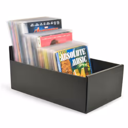 Tarifold DJOIS CD & DVD Storage Box - Durable Material - Compact Size - Holds 80 Sleeves - Scratch Resistant - Can Hold Blu-Ray Discs & X-Box Video Ga