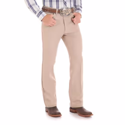 Wrangler Mens Wrancher Dress Pant Dark Beige 30x34