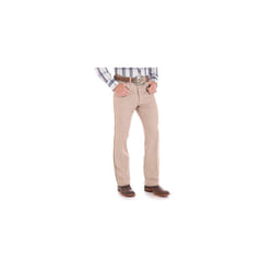Wrangler mens Wrancher-Jean dress pants  Dark Beige  31W x 32L US