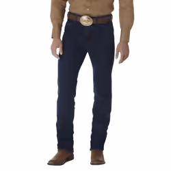 Wrangler mens 0936 Cowboy Cut Slim Fit Jeans  Dark Stonewash  34W x 29L US