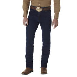 Wrangler mens 0936 Cowboy Cut Slim Fit Jeans  Dark Stonewash  34W x 29L US