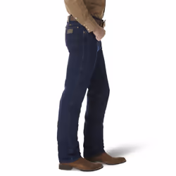 Wrangler mens 0936 Cowboy Cut Slim Fit Jeans  Dark Stonewash  34W x 29L US