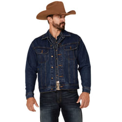 Wrangler Men's Unlined Denim Jacket  Antique Indigo  Large