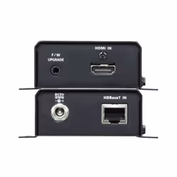 ATEN VE801 AV extender AV transmitter & receiver Black