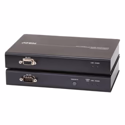 ATEN USB 2.0 DVI Single Link over 1 CAT Cable (100m) KVM Extender with Full USB2.0 support (up to 480Mbps) / HDBaseT2.0, Tran ...