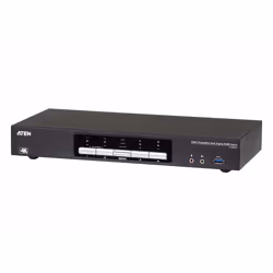 ATEN CS1944DP, 4096 x 2160 pixels, 4K Ultra HD, 5.76 W, Black