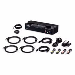 ATEN 2-Port USB 3.0 8K DisplayPort Dual-Display KVMP™ Switch (Cables included) - Additional view 4