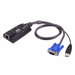 ATEN KA7570, Black, RoHS, 150 g, 90 mm, 21.8 mm, 43 mm