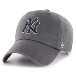 '47 New York Yankees Adjustable Cap Clean Up MLB  Charcoal  One Size
