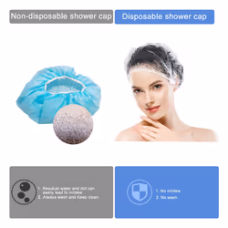 150 PCS Upgrade Disposable Shower Caps. Ceizioes Waterproof Hair Bath Caps. Thickening Shower Cap for Women Kids Girls. Hotel and Hair Salon. Travel S