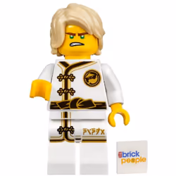 LEGO The Ninjago Movie Minifigure - Lloyd in White Wu-Cru Training Gi