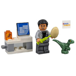 LEGO Jurassic World: Dr. Wu Laboratory with Baby Dino and Amber Resin