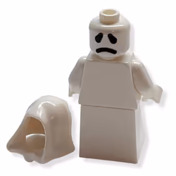 LEGO Minifig: Ghost with White Hood from Haunted House