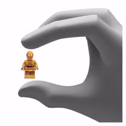 LEGO Star Wars: C-3PO Minifigure from 75136