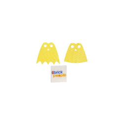 LEGO Accessories: Superheroes Replacement Batgirl and Robin Yellow Capes (Starched)