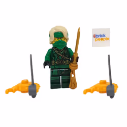 LEGO Ninjago: Lloyd Minifig - The Island - with Hair and Bandana