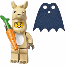 LEGO Minifigures Series 20 - Llama Costume Girl with Bonus Blue Cape -