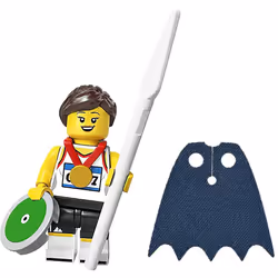 LEGO Minifigures Series 20 - Female Athlete with Bonus Blue Cape - 71027