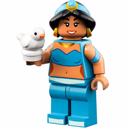 LEGO Disney Series 2: Jasmine Minifig with Bonus Purple LEGO Cape (710