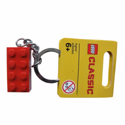 LEGO Red Brick Key Chain