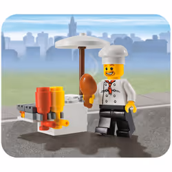 LEGO City Set #8398 BBQ Stand