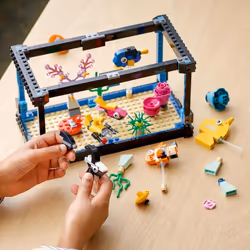 LEGO Creator Fish Tank (31122) Brickheadz Pets Goldfish (40442) Exclus