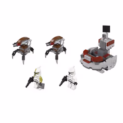 LEGO Star Wars Clone Troopers vs Droidekas 75001