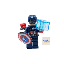 LEGO Superheroes: Captain America Minifig with Jetpack  Tesseract  Mjo