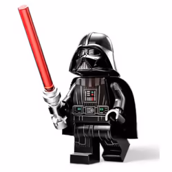 LEGO Star Wars: Darth Vader Minifigure with Lightsaber and Extra Black Cape