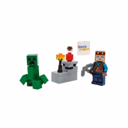 LEGO Minecraft: Miner and Creeper with Mine Accessories