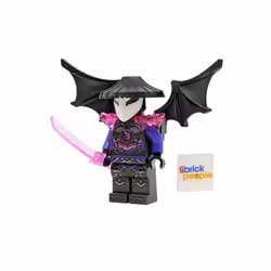 LEGO Ninjago Crystalized: General Vangelis Minifigure with Crystal Kat