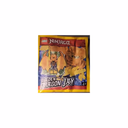 LEGO Ninjago Crystalized Golden Dragon Combo Set: Cole Jay Zane and Ka