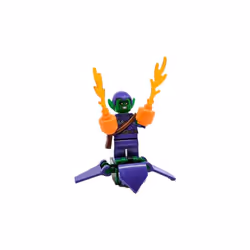 LEGO Marvel Superheroes: Green Goblin Minifigure with Glider and Pumpk